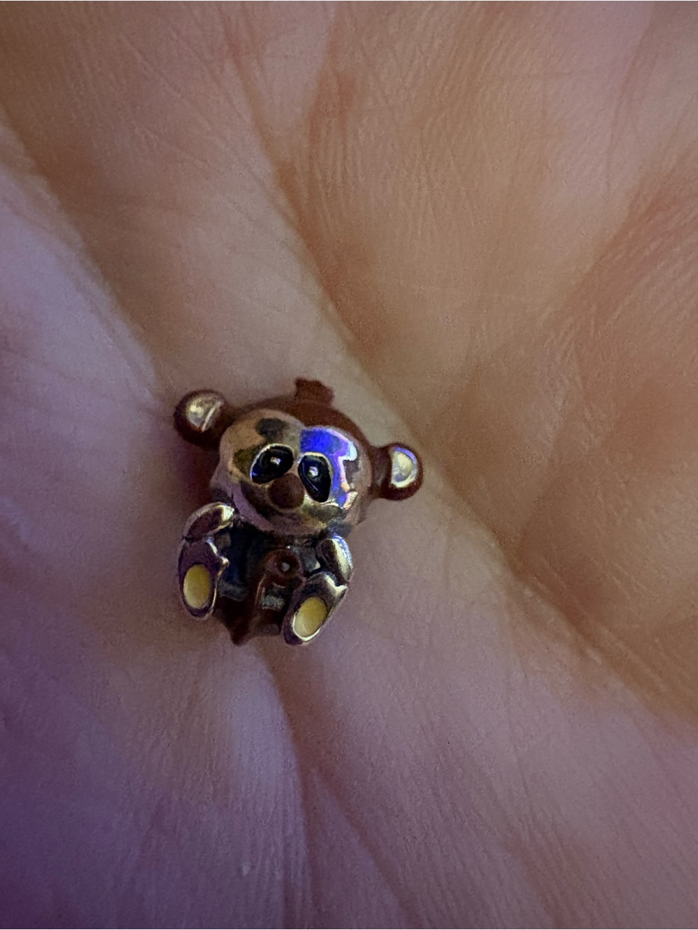 Brown monkey charm